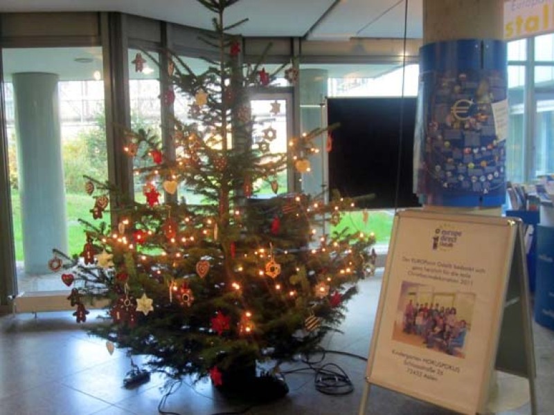 Europäischer Weihnachtsbaum 2011